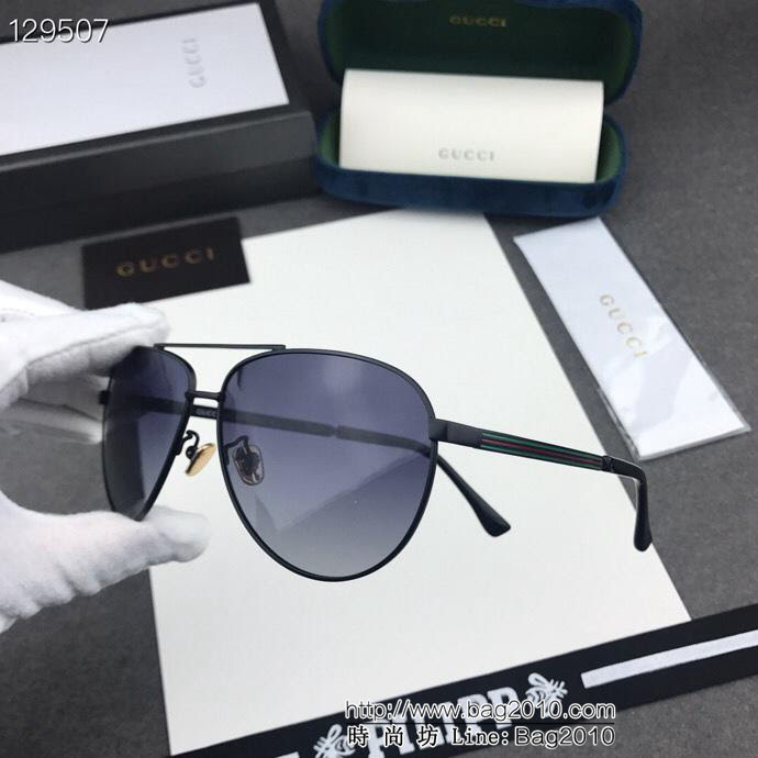 GUCCI古馳 新款 金屬偏光墨鏡 做工精湛 完美品質 實物精緻 超級時尚  lly1474